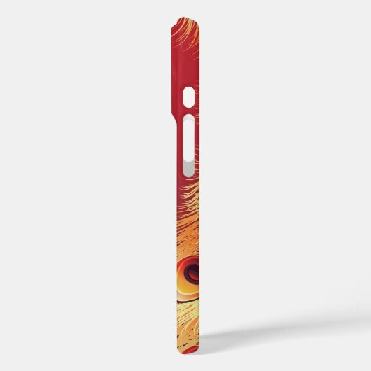 孔雀の羽 Case-Mate iPhoneケース (裏面 / 左)