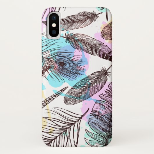 孔雀の羽 Case-Mate iPhoneケース (裏面)