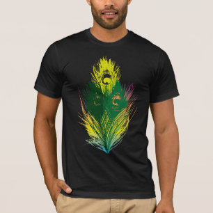 孔雀の羽 Tシャツ