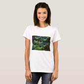 孔雀の羽 Tシャツ (正面フル)