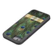 孔雀の羽iPhone 6モノグラムケース Case-Mate iPhoneケース (底)
