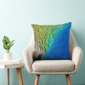 孔雀の羽IVカラフル抽象芸術自然 クッション (椅子)