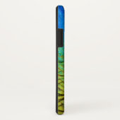 孔雀の羽IVカラフル抽象芸術自然 Case-Mate iPhoneケース (裏面/右)