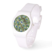 孔雀の腕時計 腕時計 (傾斜)