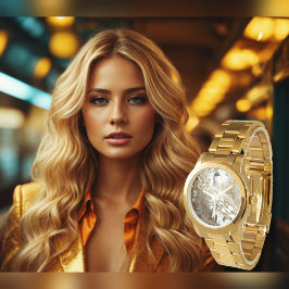 孔雀の腕時計 腕時計