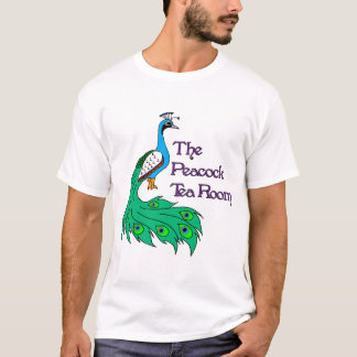 孔雀の茶部屋の人のロゴのTシャツ Tシャツ