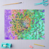 孔雀の菊 薄葉紙 (クラフト)