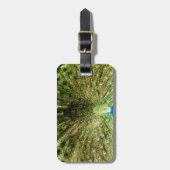 孔雀の表示色 ラゲッジタグ (正面縦)