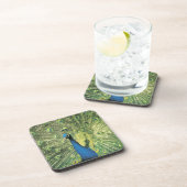 孔雀の表示 コースター (右側)