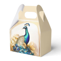 孔雀の豪華な鳥の国庭園の結婚式