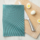 孔雀の錯覚 キッチンタオル (四つ折り)