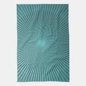 孔雀の錯覚 キッチンタオル (縦)