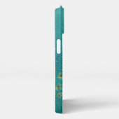 孔雀の電話ケースバイブ iPhoneケース (右側面)