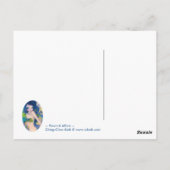 孔雀の魅力 – はがき (裏面)