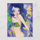 孔雀の魅力 – はがき (正面)