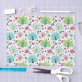 孔雀の鳥およびフクロウ 薄葉紙 (クラフト)