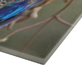 孔雀の鳥のまな板 カッティングボード (角)