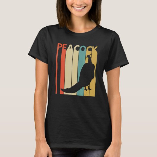 孔雀の鳥の衣装 Tシャツ (正面)