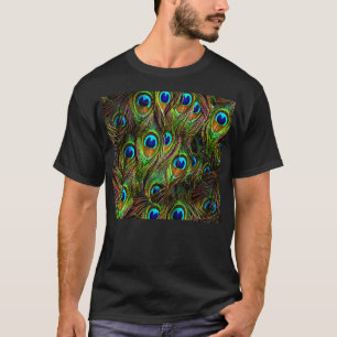 孔雀は侵入に羽をつけます Tシャツ