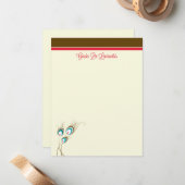 孔雀は羽をつけます平たい箱(Giada De Laurentiis)に ノートカード (正面/裏面インサイチュ)