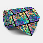 孔雀は羽根が見える ネクタイ (ロール)