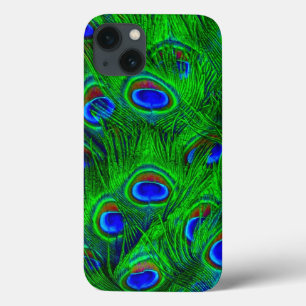 孔雀は野性生物のBirdloverのギフトに羽をつけます iPhone 13ケース