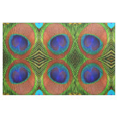 孔雀は6Bカスタムに羽をつけます ファブリック (ファットクウォーター)