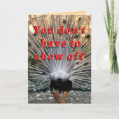 孔雀はcard2カスタマイズ カード (正面)