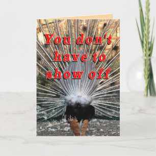 孔雀はcard2カスタマイズ カード