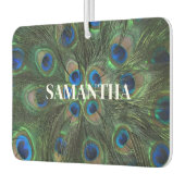 孔雀エアフレッシュナー カーエアーフレッシュナー (左)