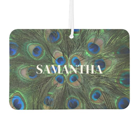 孔雀エアフレッシュナー カーエアーフレッシュナー (正面)