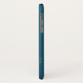 孔雀エレガントヴィンテージモノグラム Case-Mate iPhoneケース (裏面/左)