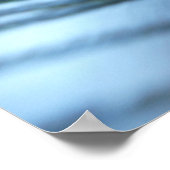 孔雀エレガント羽 ポスター (角)