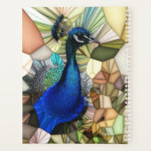 孔雀カラフルモザイクプランナー プランナー手帳 (裏面)