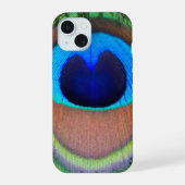 孔雀カラフル羽アイズポット iPhone 16ケース (裏面)