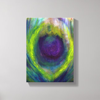 孔雀キャンバス印刷 キャンバスプリント