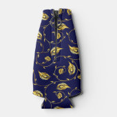 孔雀サリ模様 ボトルクーラー (裏面)