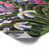 孔雀タペストリー010110 009 ポスター (角)