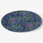 孔雀チョウ結婚の供給紙プレート ペーパープレート (アングル)