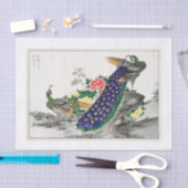 孔雀デコページ紙 薄葉紙 (クラフト)