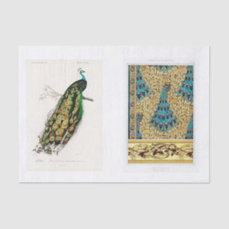 孔雀デコページ紙 薄葉紙