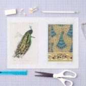 孔雀デコページ紙 薄葉紙 (クラフト)