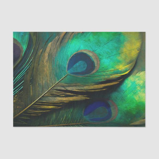 孔雀デコページ紙 薄葉紙 (正面)