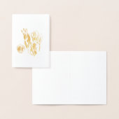 孔雀ドロー 箔カード (ディスプレー)