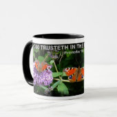 孔雀バタフライマグ マグカップ (正面左)