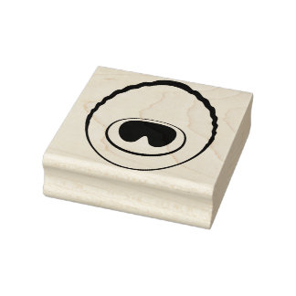 孔雀フェザーアイv2スタンプ ラバースタンプ