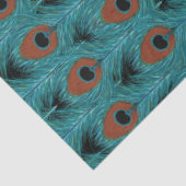 孔雀フェザーアートピーコックス羽毛アートワーク 薄葉紙 (詳細)