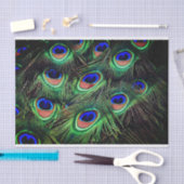 孔雀フェザーティシュギフト紙 薄葉紙 (クラフト)