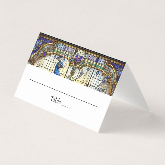 孔雀フェザーテーブル折り畳み座席表 (正面)