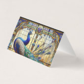 孔雀フェザーテーブル折り畳み座席表 (裏面)